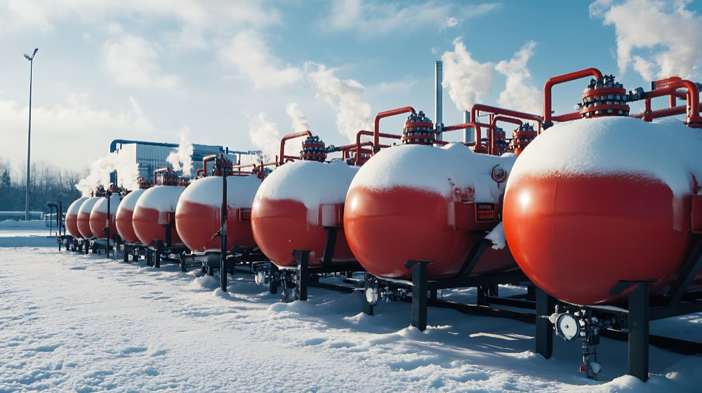 LPG bottles
